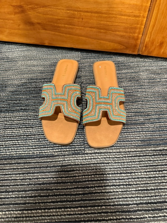 Madden Girl Shoes - Madden Girl Hally Beaded Summer Sandals -